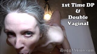 Double Vaginal for Skinny MILF